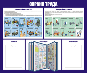 С95 Стенд охрана труда (с перекидной системой) (1200х1000 мм, пластие 3 мм, Прямая печать на пластик) - Стенды - Стенды по охране труда - Магазин охраны труда ohranatruda-shop.ru